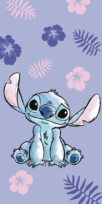 Lilo and Stitch beach towel image 1