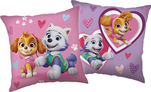 Tlapková patrola "You make me smile" polštářek