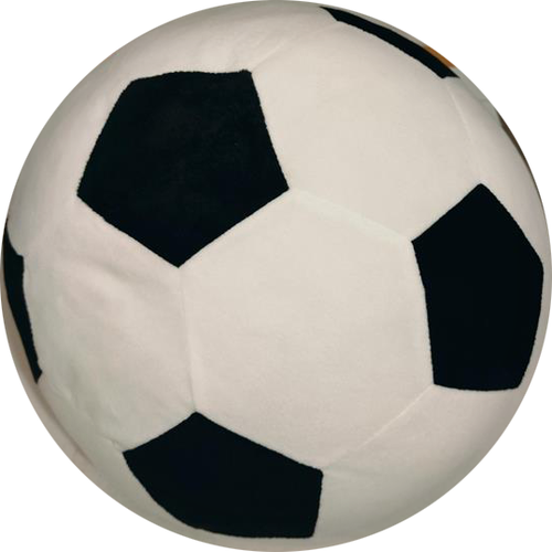 Football 3D shaped cushion