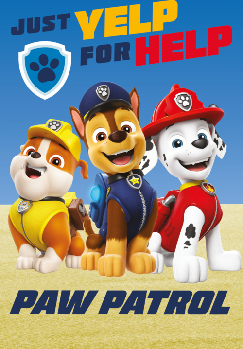 Tlapková patrola "PP457" fleecová deka