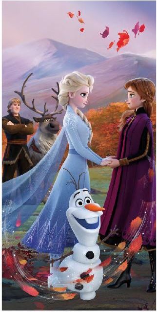 Frozen 2 "Wind" beach towel