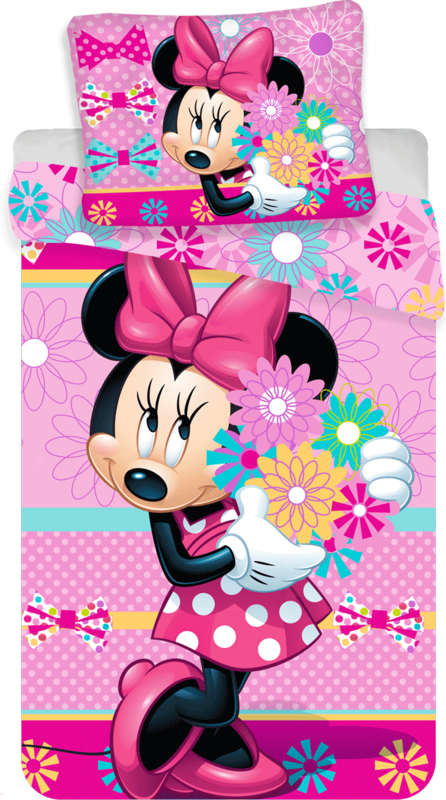 Minnie "Bows and Flowers"  (polštář 50 x 70 cm)