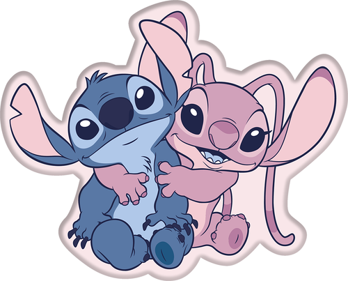 Lilo a Stitch "Hug" tvarovaný polštářek