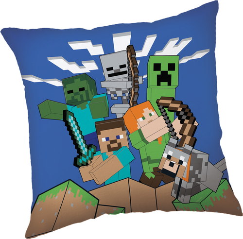Minecraft "HardCore" polštářek
