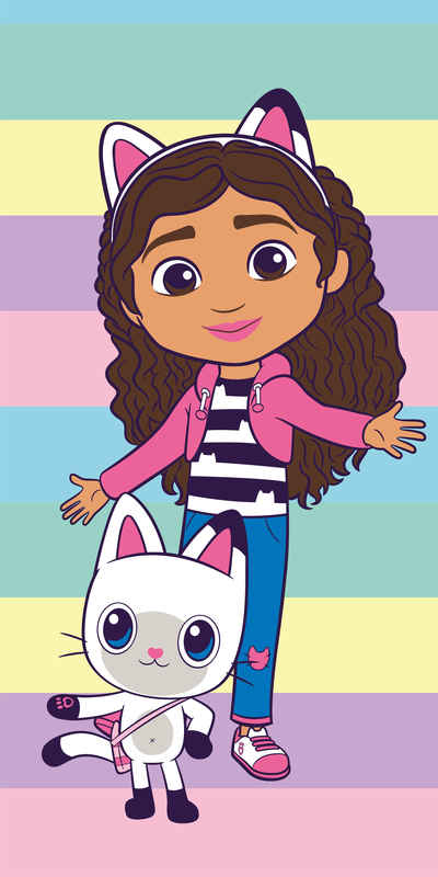 Gabby´s Dollhouse "Colors" osuška