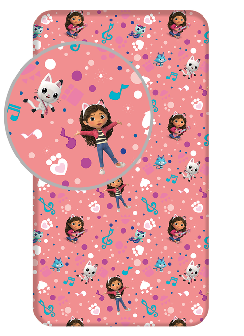 Gabby´s Dollhouse fitted sheet