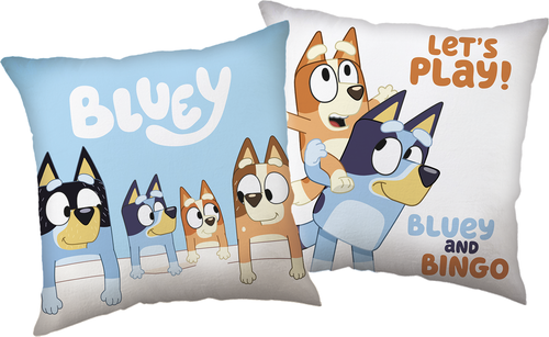Bluey "Let´s Play" polštářek