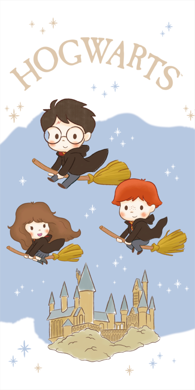 Harry Potter "Hogwarts trio" osuška