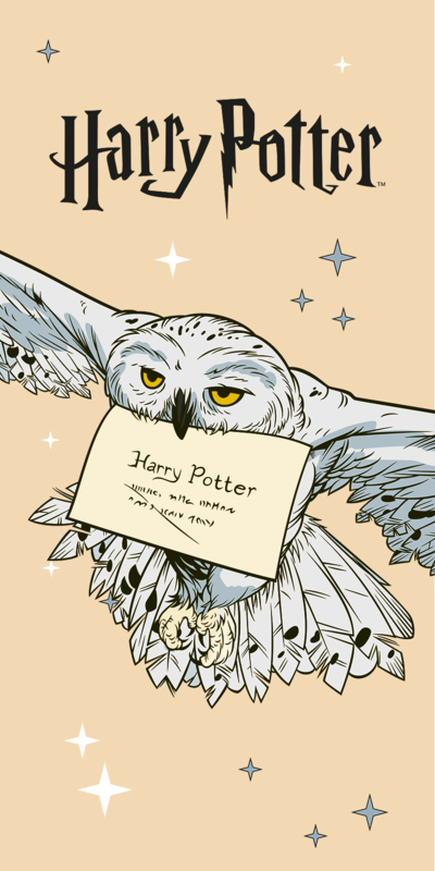 Harry Potter "Owl" osuška micro