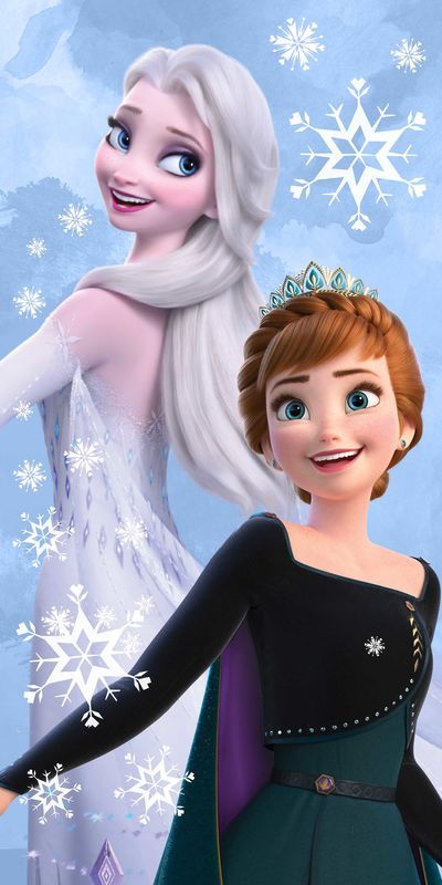 Frozen "Sisters 06" beach towel