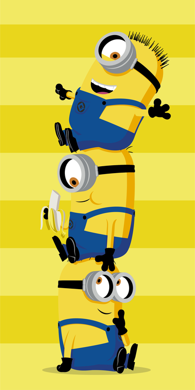 Minions "Trio Tower" osuška