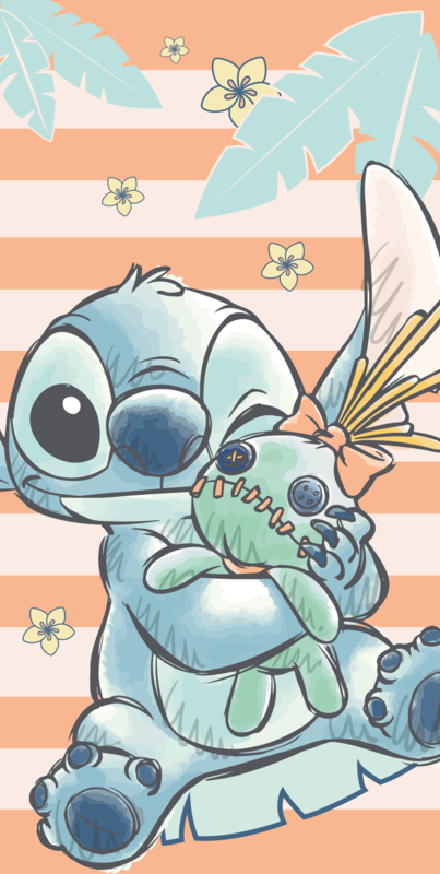 Lilo and Stitch "Tropical Hugs" beach towel