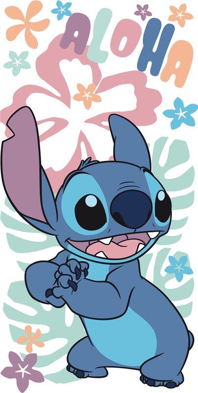 Lilo and Stitch "Hawaiian Harmony" beach towel