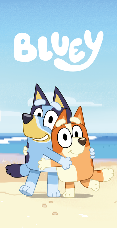 Bluey "Beach"  osuška