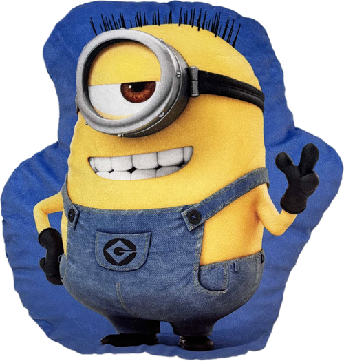 Minions "Carl" tvarovaný polštářek