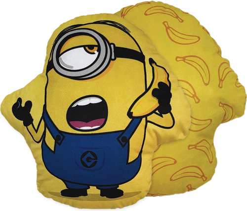 Minions "Banana Calling" tvarovaný polštářek