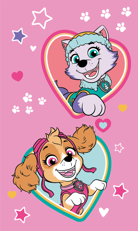 Tlapková patrola "Sweet Paws" ručník