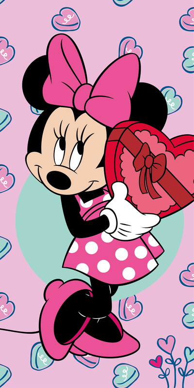 Minnie "Pink" beach towel