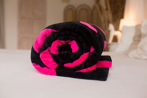 Deka mikroplyš s beránkem Srdce