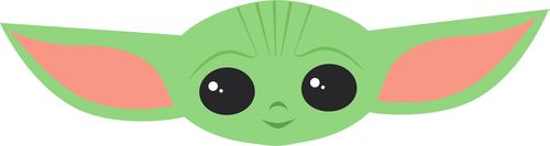 Star Wars "Baby Yoda" 3D shaped cushion