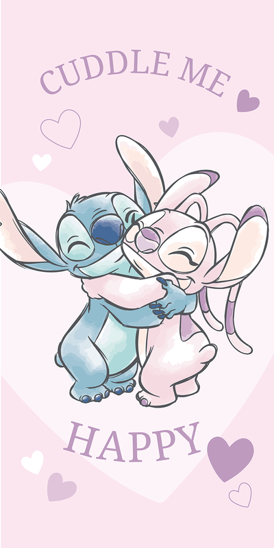 Lilo and Stitch "Cuddle Me" beach towel