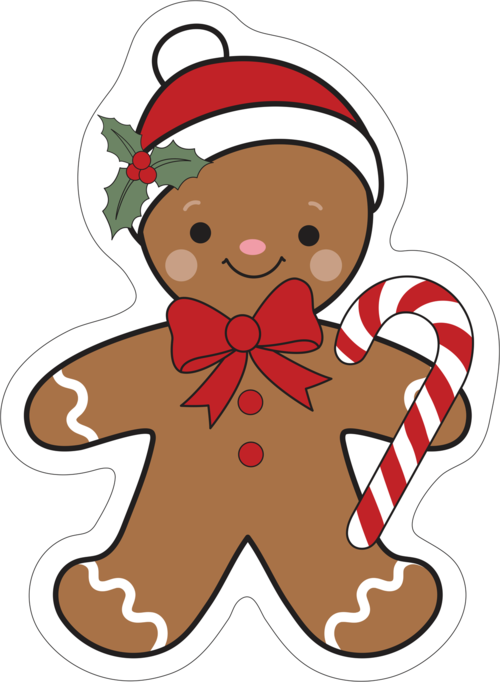 Perníček 01 tvarovaný polštářek