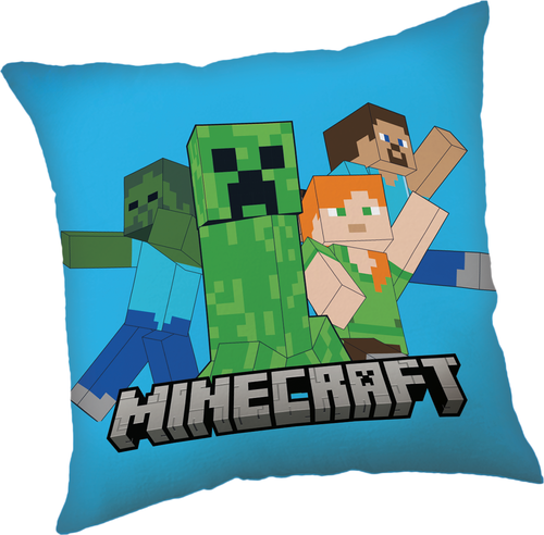 Minecraft "Leap Into Action" polštářek