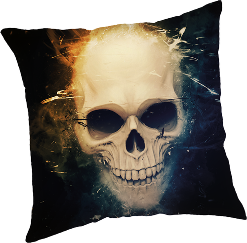 Skull povlak na polštářek
