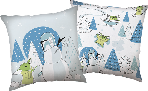 Mandalorian "Xmas" polštářek