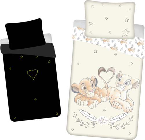 Lion King "Best friends"  with glowing effect