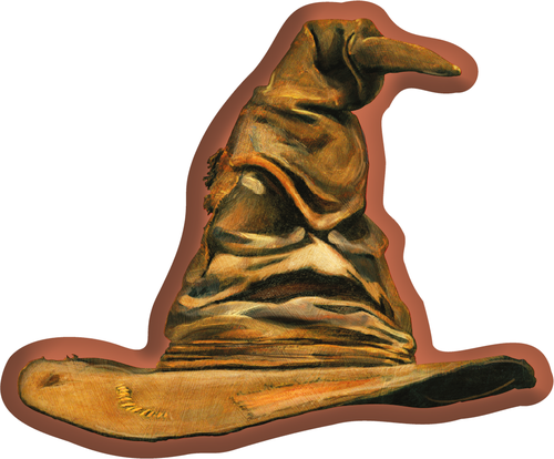 Harry Potter "Hat" shaped cushion