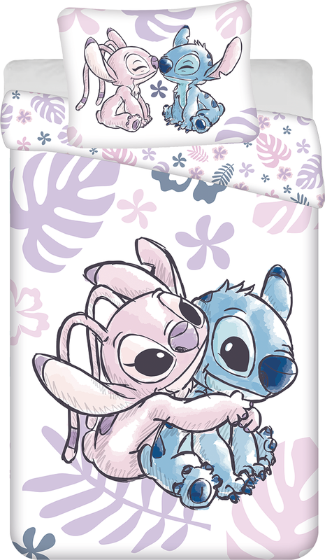 Lilo and Stitch "White hug" 60x80