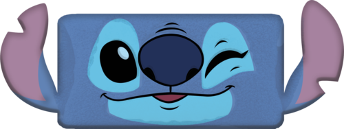 Lilo and Stitch "Blink" 3D shaped cushion