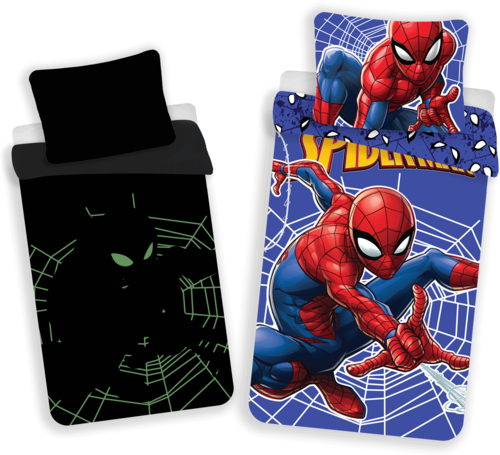 Spider-man se svítícím efektem