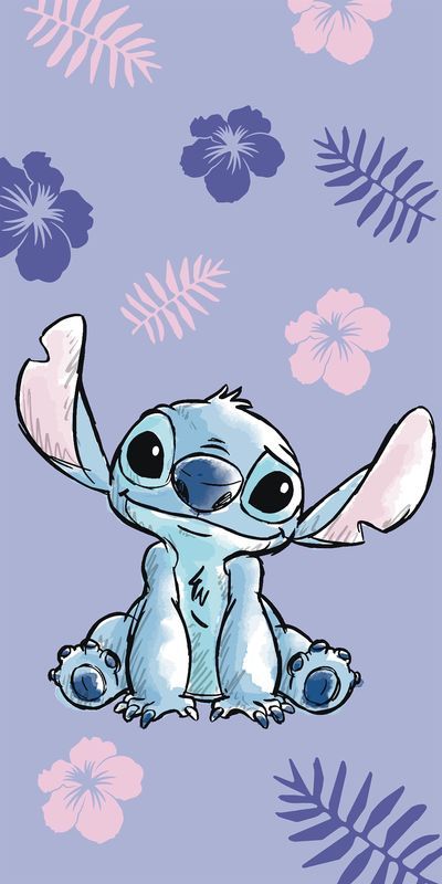 Lilo and Stitch beach towel