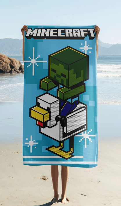 Minecraft "That Chicken Jockey" osuška obrázek 2