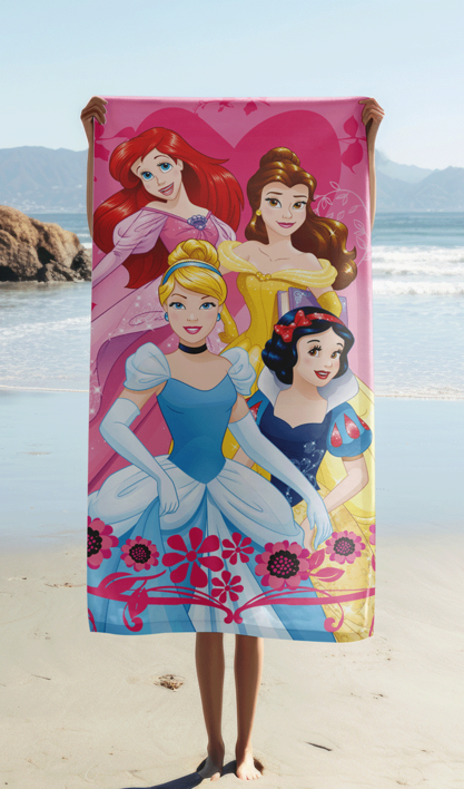 Princess "heart" osuška obrázek 2